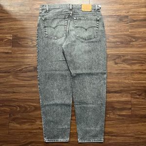 vintage levis 550 relaxed black f448
